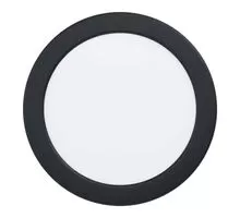 Spot fix LED Eglo Fueva 5, 10.5W, alb-negru
