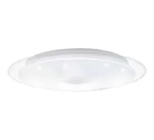 Plafoniera LED Eglo Lanciano 1, 36W, alb, dimabil, telecomanda