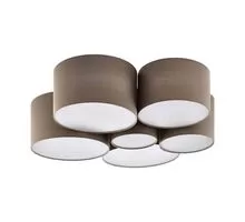 Plafoniera Eglo Pastore 1, 6xE27, alb-gri