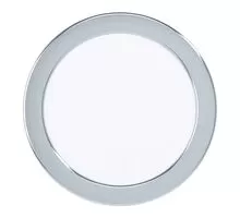 Spot fix LED Eglo Fueva 5, 10.5W, alb-crom