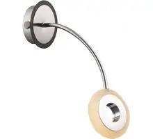 Aplica LED Candellux Arm, 5W, 3000K, crom-opal