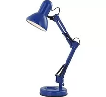Lampa de birou Globo Lighting Famous, 1xE27, albastru