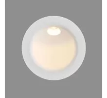 Spot LED pentru trepte/pardoseli incastrat ACB Regal, 3W, alb, rotund, IP54