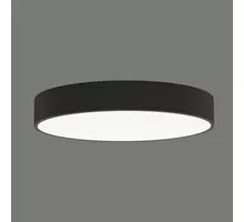 Plafoniera LED ACB Isia, 55W, negru-opal, dimabil, telecomanda, bluetooth