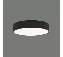 Plafoniera LED ACB Isia, 40W, negru-opal, dimabil, telecomanda, bluetooth