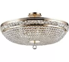 Plafoniera cristal Maytoni Ottilia, 12xE14, auriu