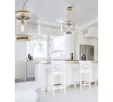 Pendul AZzardo Sorel, 1E27, transparent