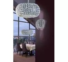 Aplica cristal AZzardo Sophia, 2xG9, crom-transparent