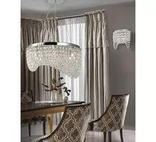 Aplica cristal AZzardo Carmen, 2xG9, crom-transparent