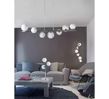 Veioza AZzardo Sybilla, 3xG9, alb-crom