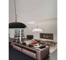 Pendul AZzardo Perugia, 1xE27, alb