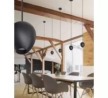 Pendul LED AZzardo Ovum, 4.5W, negru