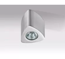 Spot fix aplicat AZzardo Dario, 1xGU10, aluminiu, triunghi, IP20