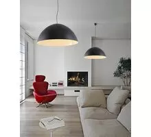 Pendul AZzardo Magma, 3xE27, alb-negru