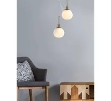 Pendul Maytoni Erich, 1xE14, alb-auriu