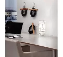 Veioza Eglo Bayman, 1xE27, alb-crom