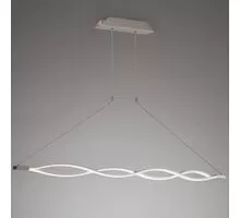 Pendul LED Mantra Sahara, 36W, argintiu-crom, dimabil