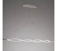 Pendul LED Mantra Sahara, 36W, argintiu-crom