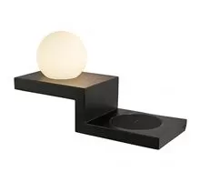 Aplica LED Mantra Zanzibar, 6W, negru mat