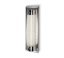 Aplica pentru tablou / oglinda cristal LED Mantra Tube, 8W, crom-transparent