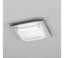 Plafoniera cristal LED Mantra Crystal Led Mirror, 12W, crom-oglinda-transparent