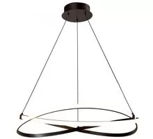 Pendul LED Mantra Infinity, 42W, maro antic, dimabil