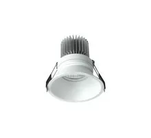 Spot fix LED, incastrat, Mantra Formentera, 7W, 4000K, 91.5x82mm, alb mat, C0072