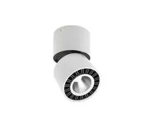 Spot mobil LED, aplicat, Mantra Columbretes, 12W, 3000K, 120x85mm, alb mat, C0085