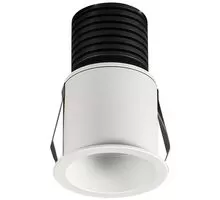 Spot fix LED incastrat Mantra Guincho, 5W, alb, rotund, IP20