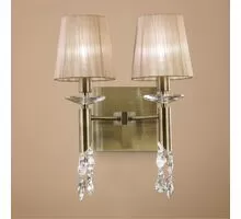 Aplica cristal Mantra Tiffany, 2xE14 + 2xG9, alama antica