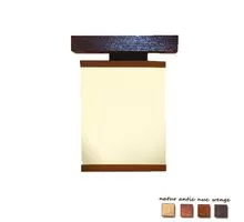 Plafoniera Russtik Lido, 1xE14, bej-lemn natur