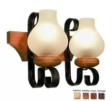 Aplica Russtik Vela, 2xE14, nuc