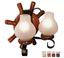 Aplica Russtik Timona, 2xE14, nuc