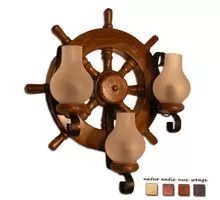 Aplica Russtik Timona, 3xE14, natur