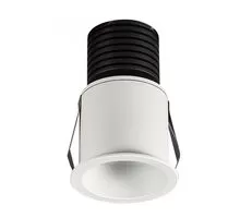 Spot fix LED incastrat Mantra Guincho, 3W, alb, rotund, IP20
