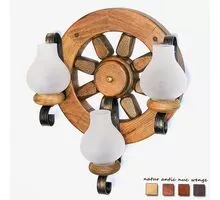 Aplica Russtik Roata, 3xE14, nuc