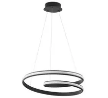 Pendul LED Nova Luce Malvi, 32W, negru