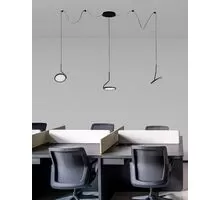 Aplica LED Nova Luce Luccelo, 30W, negru