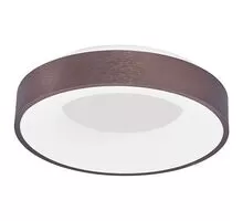 Plafoniera LED Nova Luce Rando Thin, 30W, cafeniu, dimabil