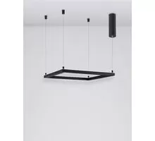 Pendul LED Nova Luce Eterna, 30W, negru, dimabil