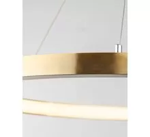 Pendul LED Nova Luce Empatia, 35W, alama, auriu, dimabil