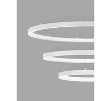 Pendul LED Nova Luce Empatia, 108W, alb nisipiu, dimabil