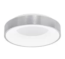 Plafoniera LED Nova Luce Rando Thin, 30W, argintiu, dimabil