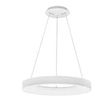 Pendul LED Nova Luce Rando Thin, 50W, alb nisipiu, dimabil