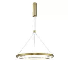 Pendul LED Nova Luce Empatia, 35W, alama, auriu, dimabil