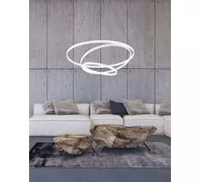 Pendul LED Nova Luce Dea, 145W, alb mat