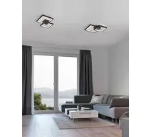 Plafoniera LED Nova Luce Porto, 19W, negru