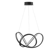 Pendul LED Nova Luce Apus, 45W, negru, dimabil