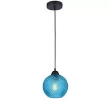 Pendul Nova Luce Vienti, 1xE27, albastru, negru