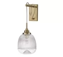 Aplica Nova Luce Mond, 1xE14 max. 5W, auriu, 180x275xH400 mm